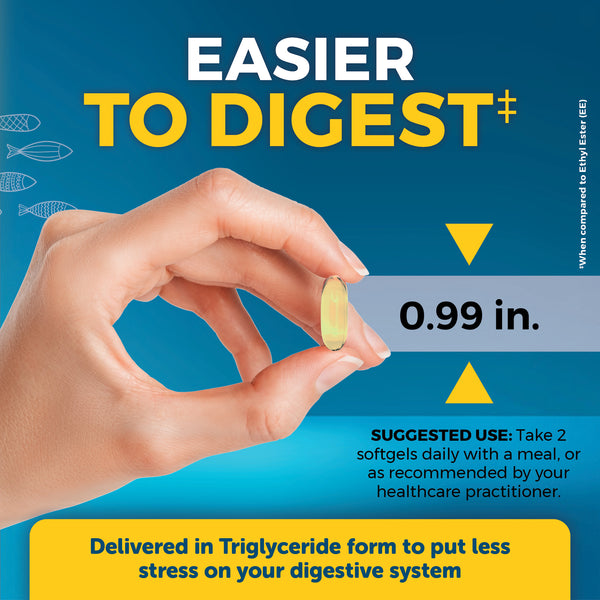 Fish Oil, Triple-Strength Omega-3, 180 Softgels